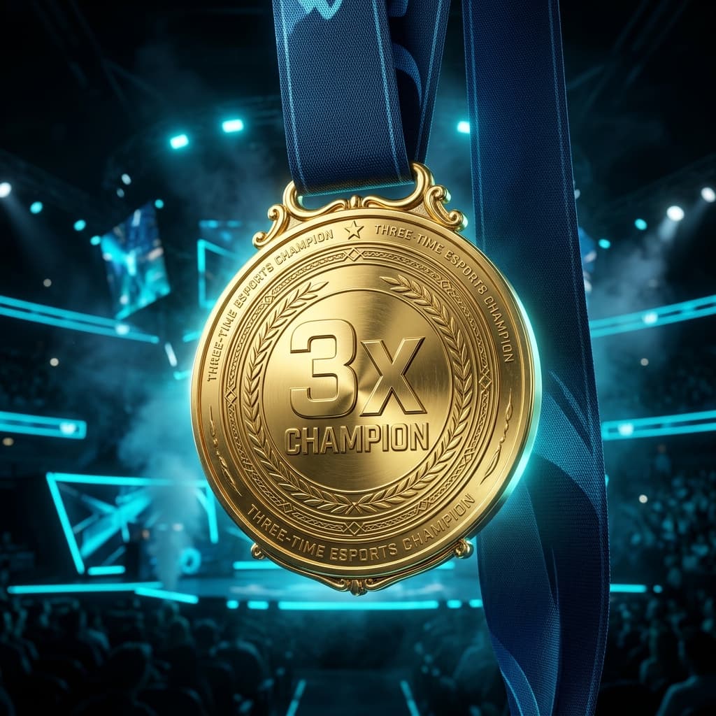 Tricampeão - Fase de Acesso Liga GG, conquista da TKZ E-SPORTS